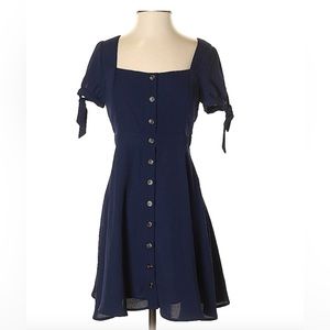 French Country Navy Dress Size XS